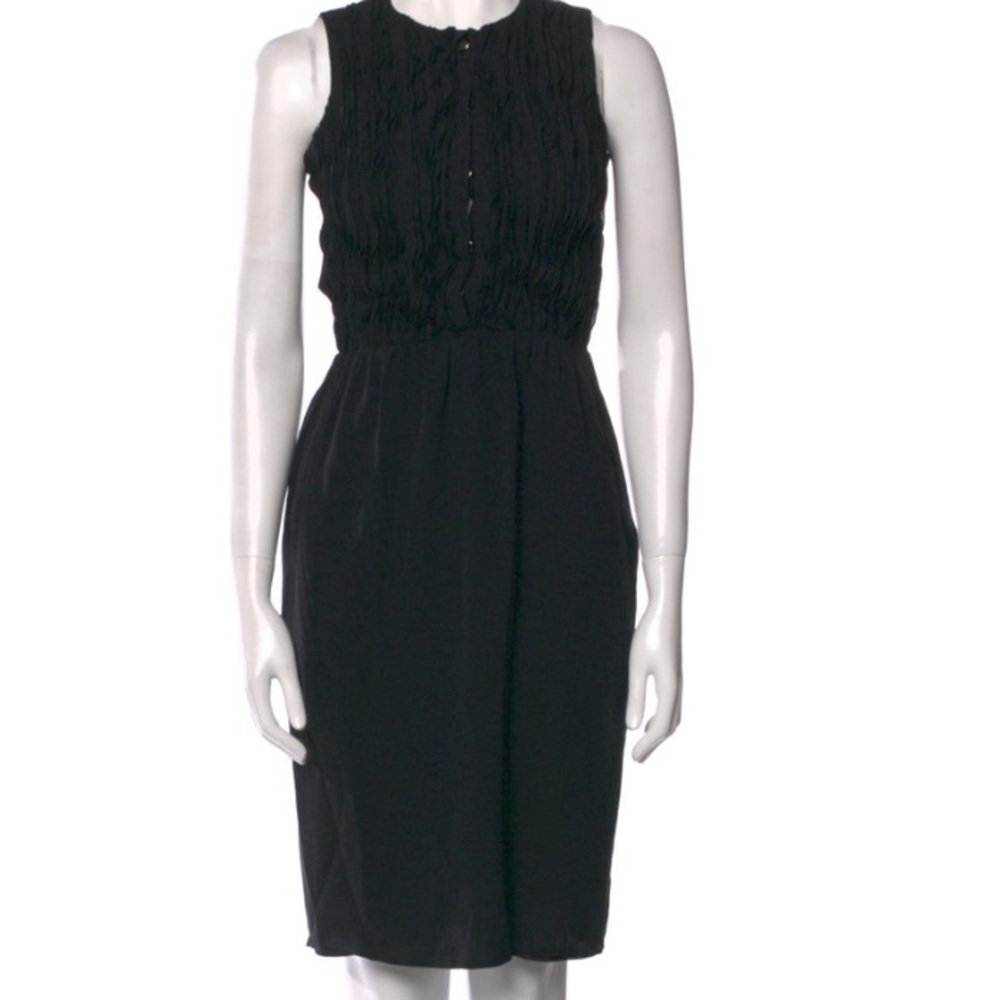 Burberry London Silk Sheath Dress
